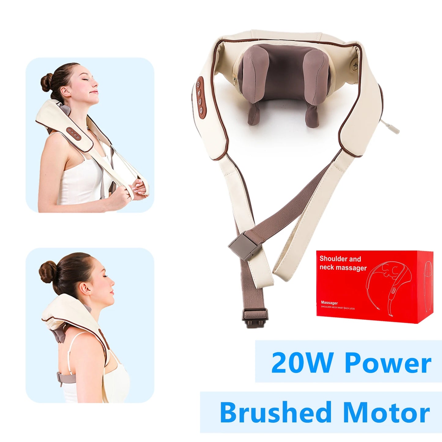 Soothing Wireless Neck & Shoulder Massager™