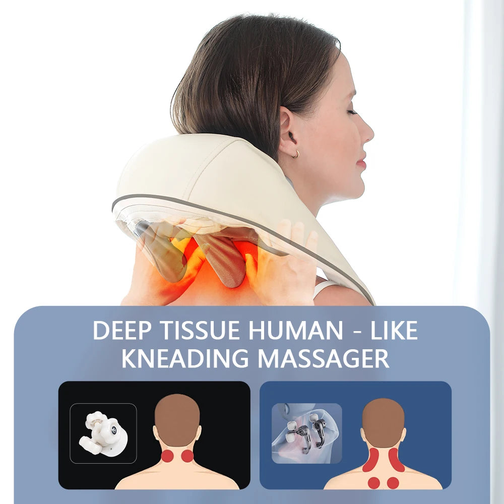 Soothing Wireless Neck & Shoulder Massager™