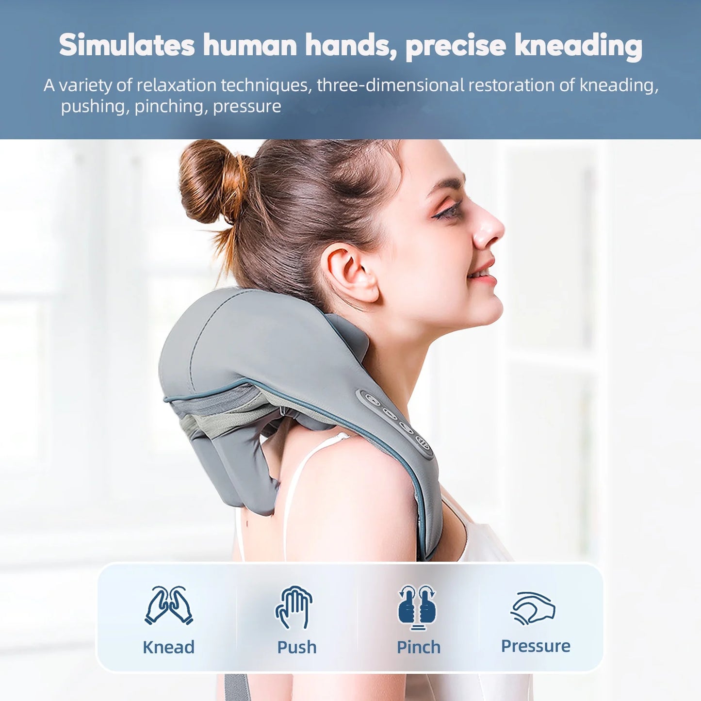 Soothing Wireless Neck & Shoulder Massager™